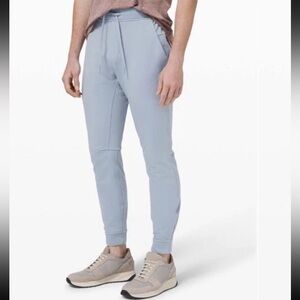 Men's Lululemon City Sweat Chambray Blue Joggers Small
